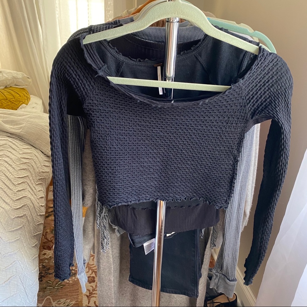 Free people intimates cropped top